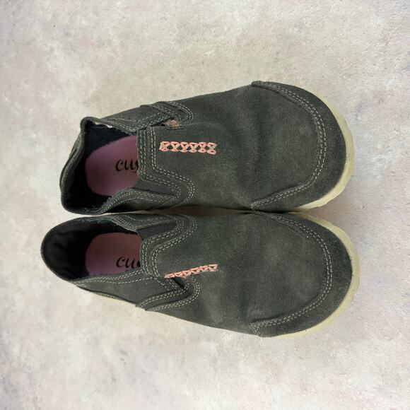 Cushe Slipper II Suede Slip-On Shoes Gray Suede Shoes Women's 8 - Picture 3 of 12